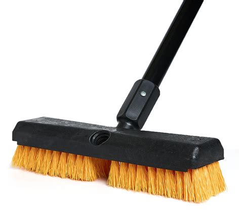 10" Plastic Deck Scrub Brush | M2
