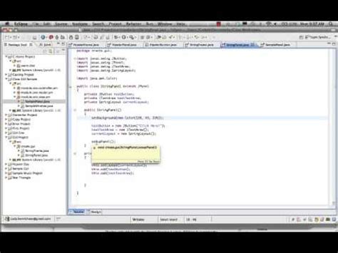 Image result for Eclipse GUI Java