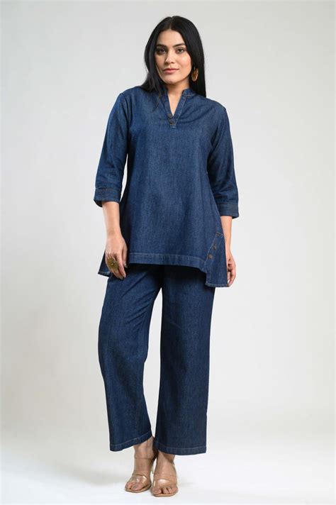 Denim Luxe Co-ord Set