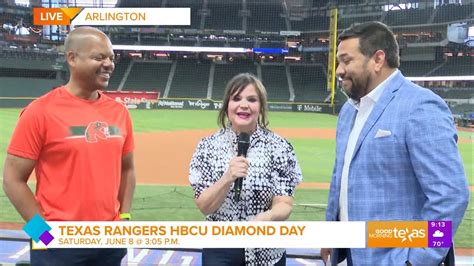 Texas Rangers HBCU Diamond Day | wfaa.com