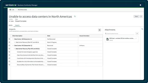Image result for ServiceNow BCM Module