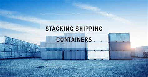 Image result for Stackable Shipping Containers