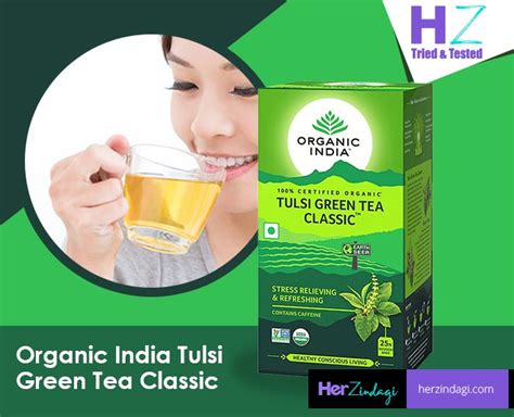 HZ Treid & Tested: Organic India Green Tea Review And Price With ...