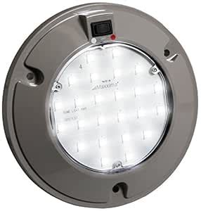 Maxxima M84434RW 24 LED Red/White 6" Interior Dual Color Dome Light ...