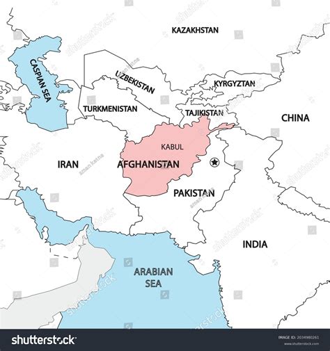 Map Of Iran And Pakistan