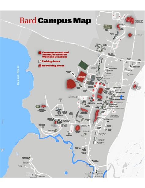 Bard College Campus Map (2025-2022) - All Maps