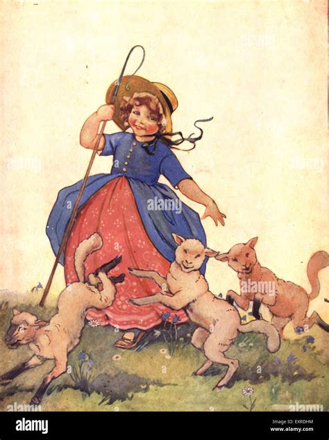 Little bo peep hi-res stock photography and images - Alamy