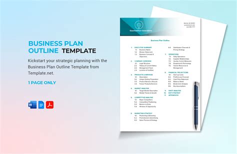 Business Plan Outline Template 的图像结果