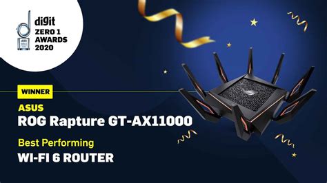 Digit Zero 1 Awards 2020: Best Wi-Fi 6 Wireless Router | Digit