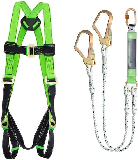 MNU Industrial Safety Belt Harness Full Body Fall Protection with ...