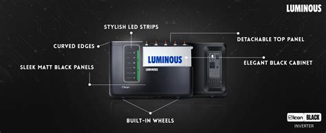 Luminous iCon 1100 Pure Sine Wave Inverter for Home, Office & Shops ...