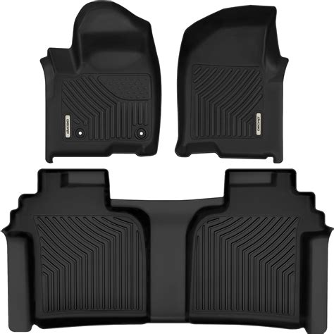 OEDRO Floor Mats Compatible for 2019-2023 Chevrolet Silverado 1500/GMC ...