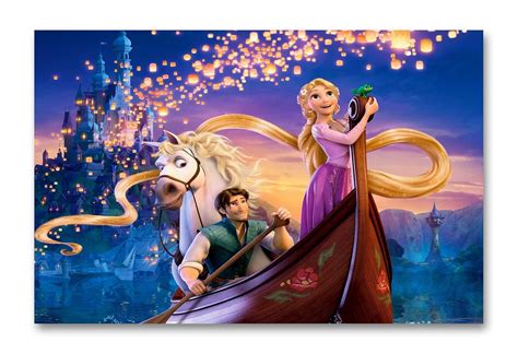Tamatina Wall Poster -Tangled - Children Cartoon Poster - HD Quality ...