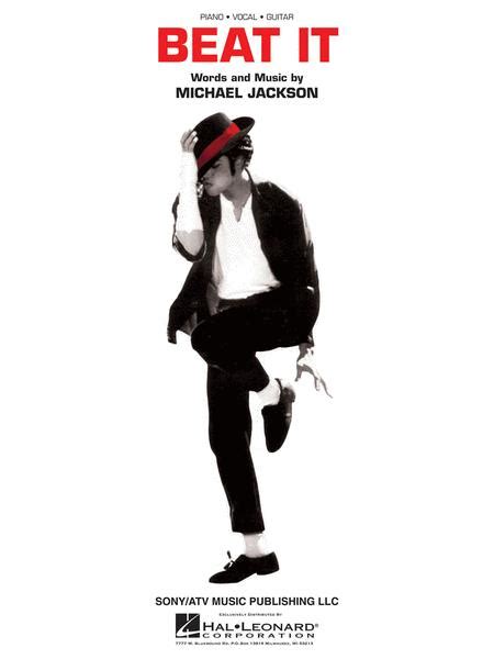Beat It By Michael Jackson - Sheet Music For Piano/Vocal/Guitar - Buy ...
