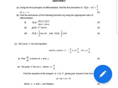 Image result for First Principles Differentiation Equation