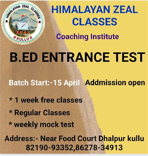 HIMALAYAN ZEAL CLASSES | Education Masters