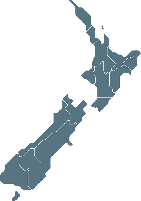 outline drawing of new zealand map. 15715134 PNG - outline of new zealand