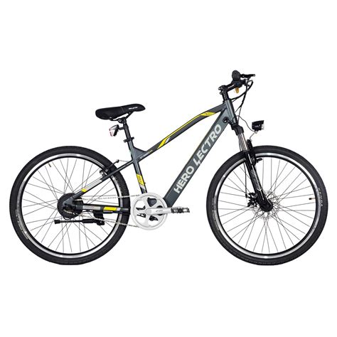 Hero Lectro Single Speed Clix-I 26T Rear Suspension Electric Bicycles ...