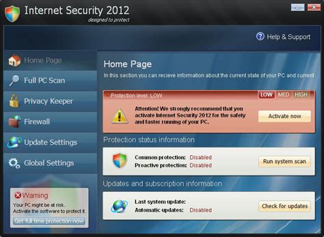 Image result for How to Remove Internet Security Program Virus