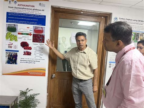 Additional Secretary DBT-India and Chief Controller of Accounts visit ...