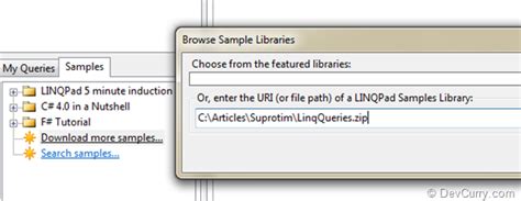 C# Form Example LINQ 的图像结果