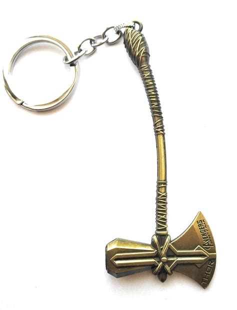 HATSOFF Odin Thor Golden Colour Key Chain | New Avengers Ultra Ring ...