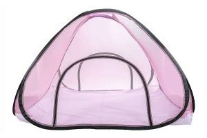 AmazingHind Foldable Mosquito Net for Double Bed With Base Cloth - 7x7 ...