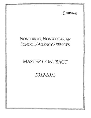 Fillable Online 0 ORIGINAL NONPUBLIC, NONSECTARJAN SCHOOL/AGENCY ...