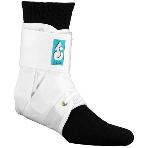 Buy MedSpec ASO w/ Plastic Stays Ankle Brace Stabilizer White Extra ...