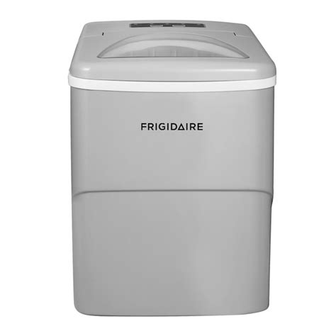 Frigidaire 26-lb Ice Per day Freestanding Cubed Ice Maker (Silver ...
