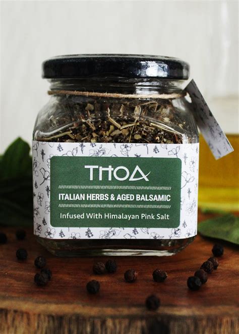 Get Italian Herbs & Aged Balsamic Himalayan Pink Salt - 175gm at ₹ 549 ...