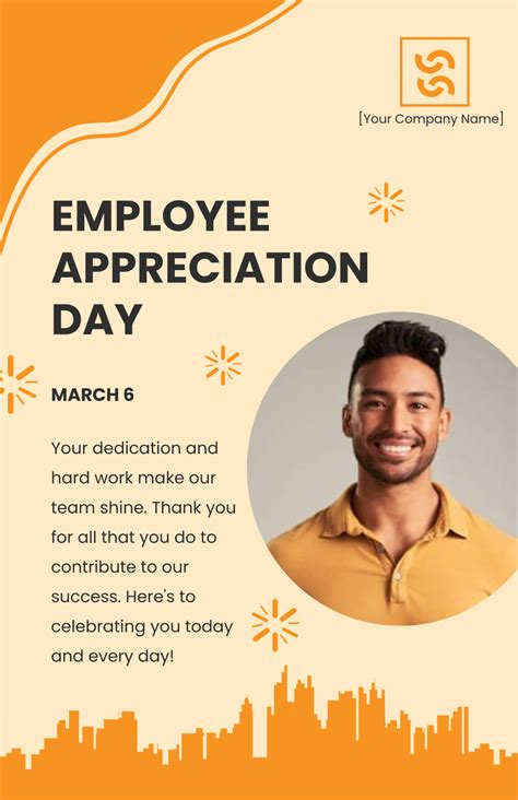 Employee Recognition Posters Purple Employee Appreciation Day Poster