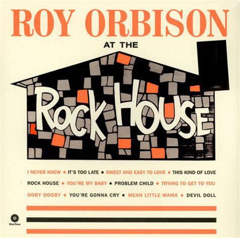 Buy English Record 'Roy Orbison – At The Rock House' | The Revolver ...