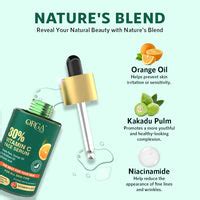 30% Vitamin C Face Serum for Glow & Bright Skin | Vitamin C ...