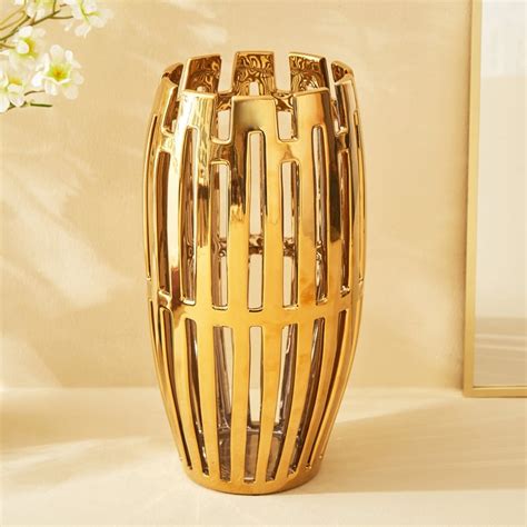 Buy Stellar Celestial Stoneware Tall Vase from Home Centre at just INR ...