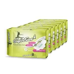 Buy SafeEver Ultra Thin XL Anion Strip Sanitary Napkins for Heavy Flow ...