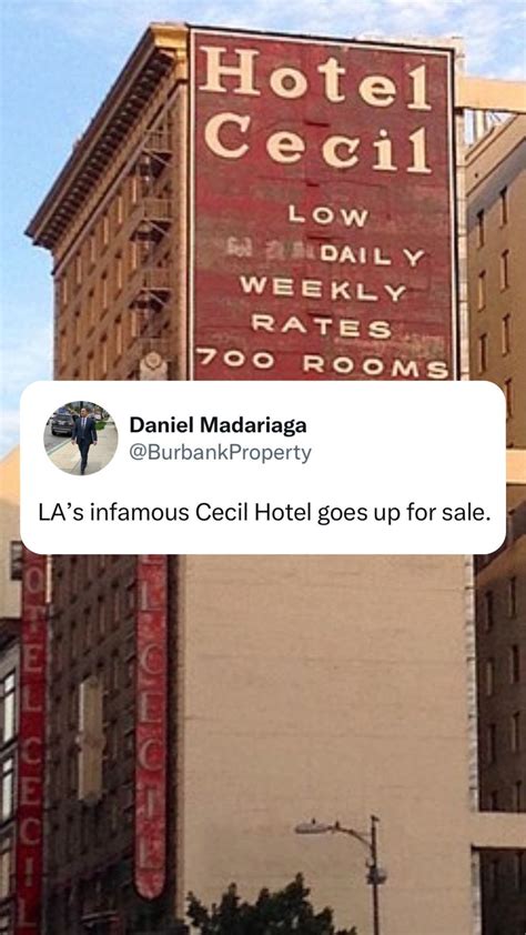 LA’s infamous Cecil Hotel goes up for sale — Contempo Realtors