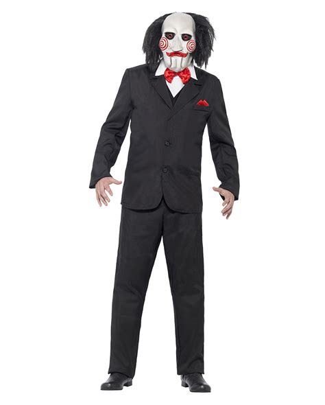 SAW Jigsaw Costume | Licensed Saw outfit with mask | horror-shop.com
