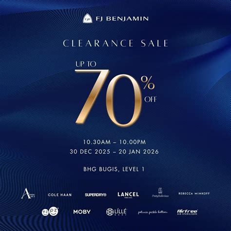 30 December 2025 – 20 January 2026: BHG Bugis Junction: Enjoy Up to 70% ...