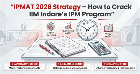 IPMAT 2026 Strategy: How to Crack IIM Indore’s Integrated Program