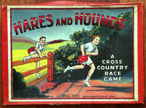 1920's Hares and Hounds - A Cross Country Race Game by Betall, England ...
