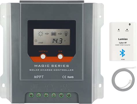 PowMr MPPT Charge Controller 40 amp 12V 24V auto - India | Ubuy