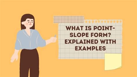 Image result for Point-Slope Explained