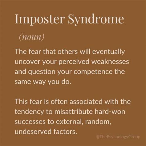 Imposter Syndrome: We All Feel Like a Fraud Sometimes