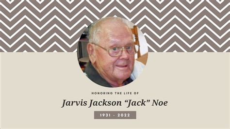Jarvis Jackson Noe Funeral Service - YouTube