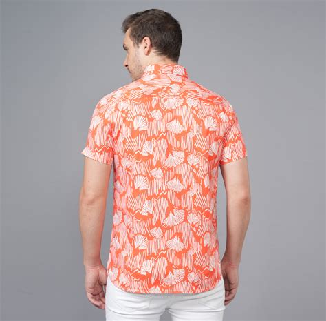PRINTED HALF SLEEVE CASUAL SHIRT