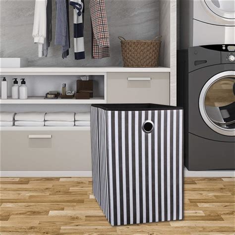 PrettyKrafts 75L Stripe Printed Rectangular Foldable Large Laundry Bag ...