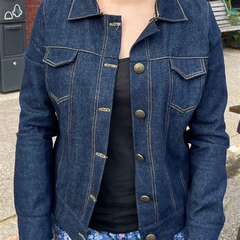 Pattern for Making Denim Jacket 的图像结果