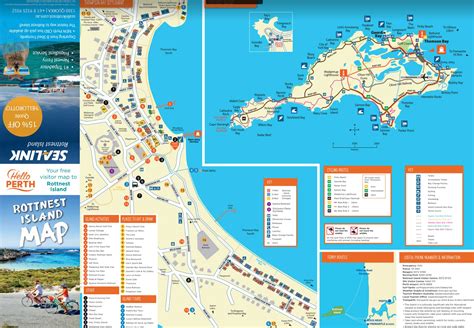 Map Of Australia Rottnest Island
