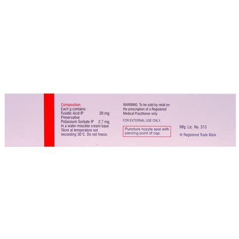 Fucidin Cream | Uses, Side Effects, Price | Apollo Pharmacy